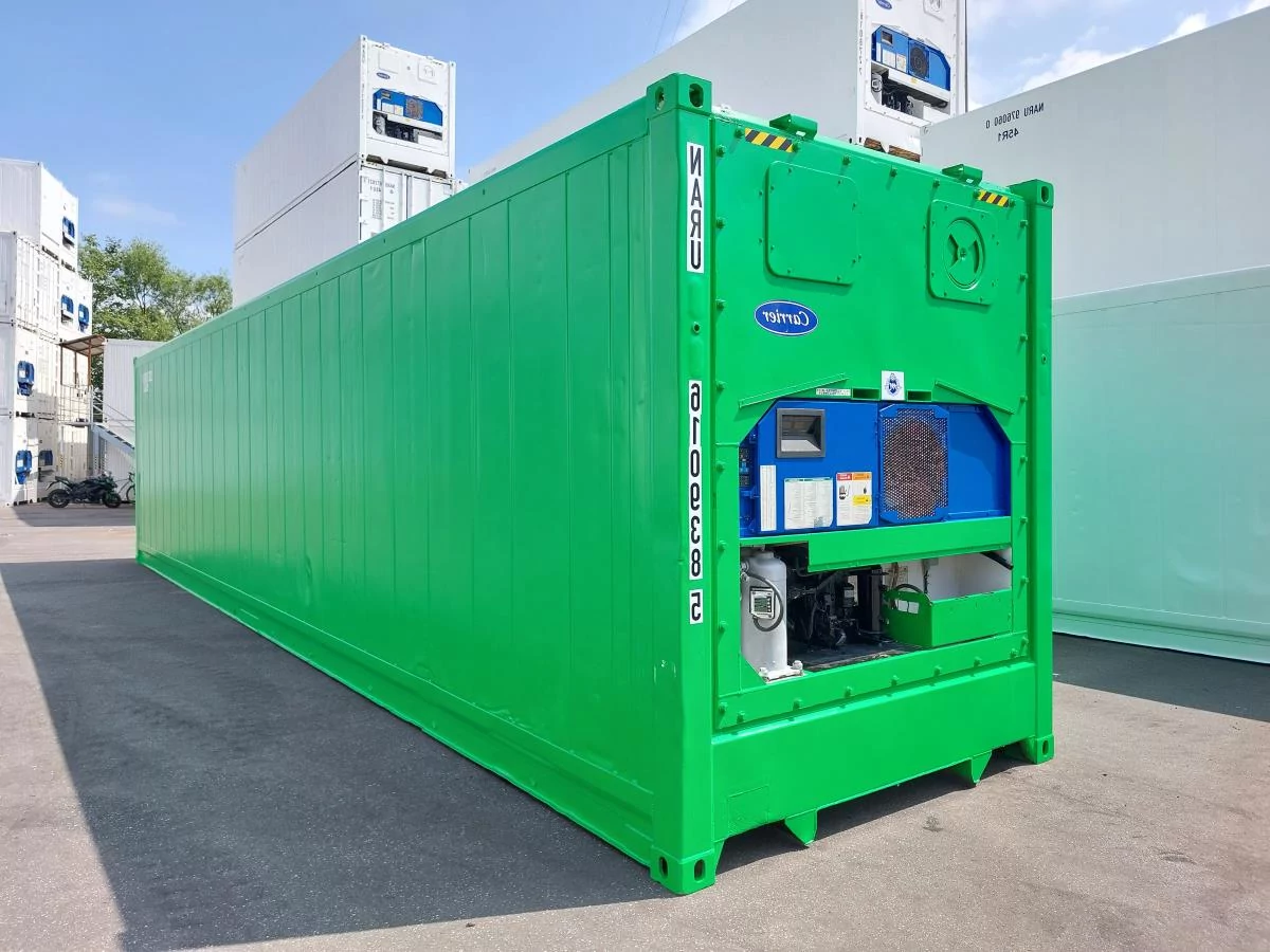 Contentor Frigorífico Reefer 40 Pés High Cube (HC) (-25°C a +25°C)