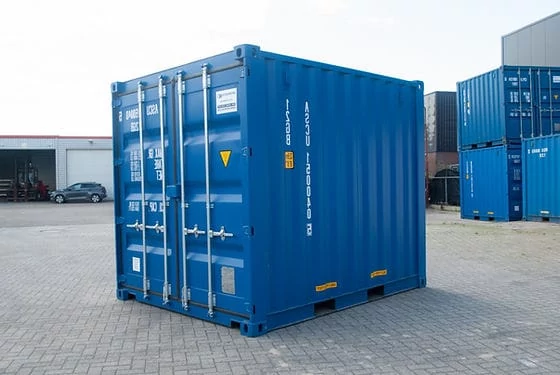 Contentor Marítimo 10 Pés High Cube (HC) - Branco Sinalização RAL 9003 (Ref. 2108)