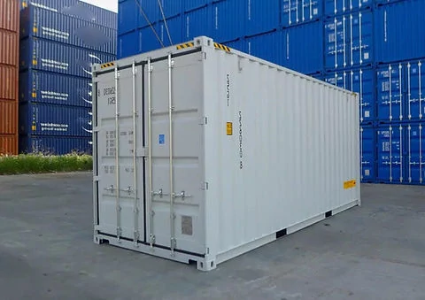 Contentor Marítimo 20 Pés High Cube Dry - Porta Dupla Frontal e Traseira