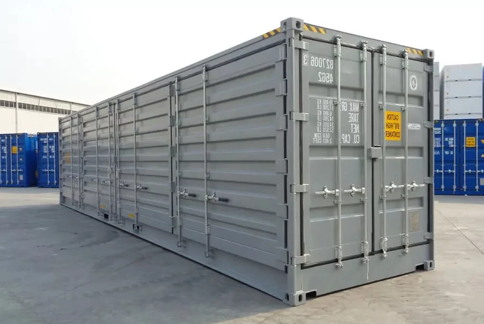 Contentor Marítimo 40 Pés High Cube Open Side - Abertura Lateral Completa (Ref. 29013)