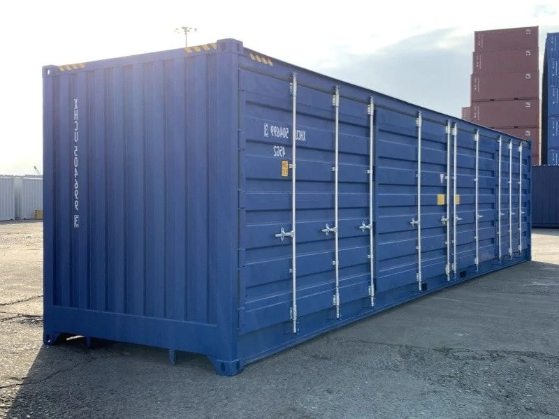 Contentor Marítimo 40 Pés High Cube Open Side - Portas Laterais Totais (Ref. 29003)