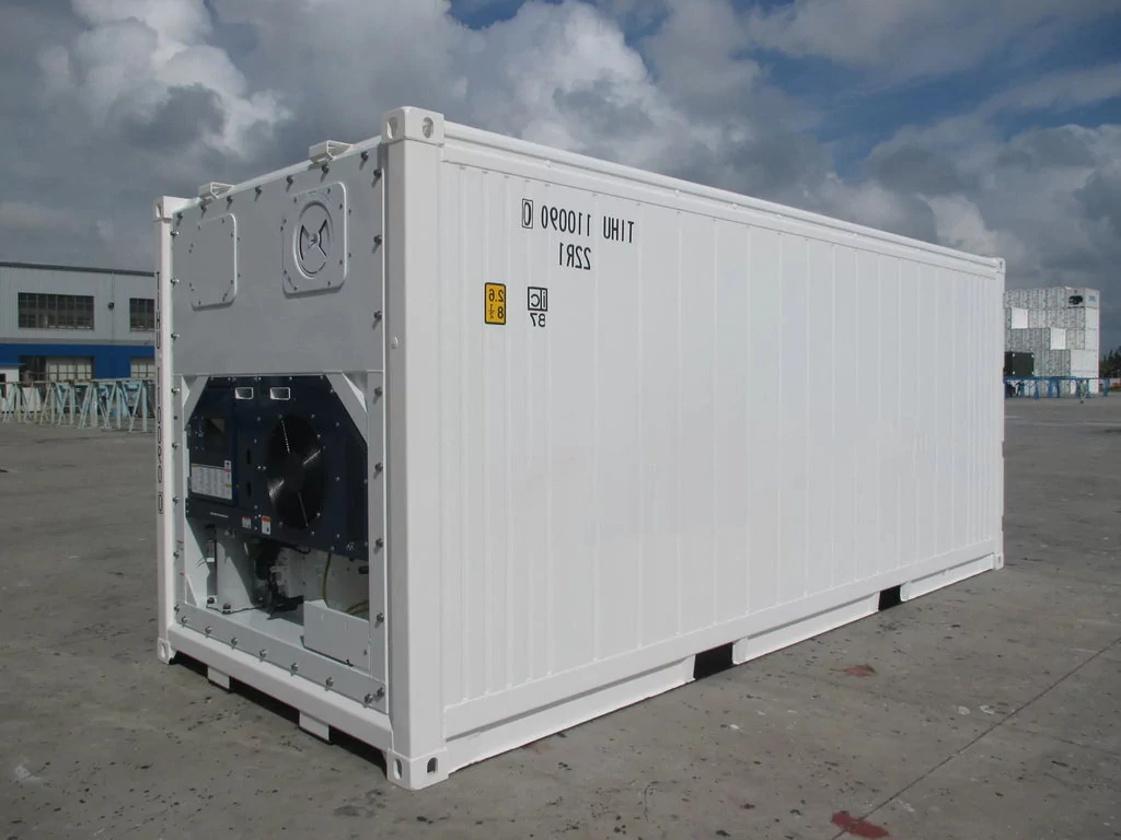 Contentor Frigorífico Reefer 20 Pés Monofásico (-3°C a +10°C) - Baixo Ruído