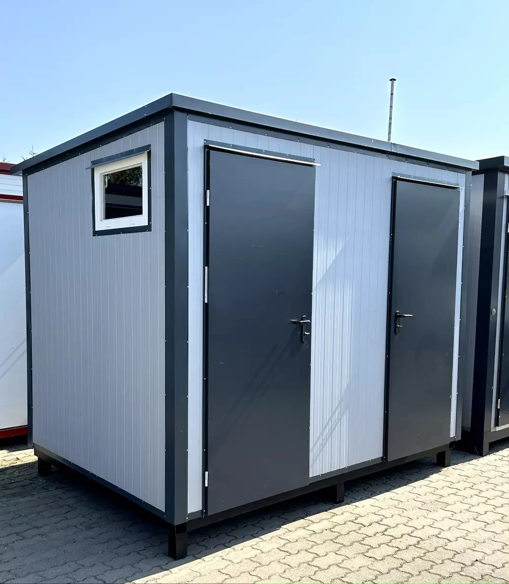 Contentor Sanitário WC Cabina Dupla Homem / Mulher (Ref. 3903)